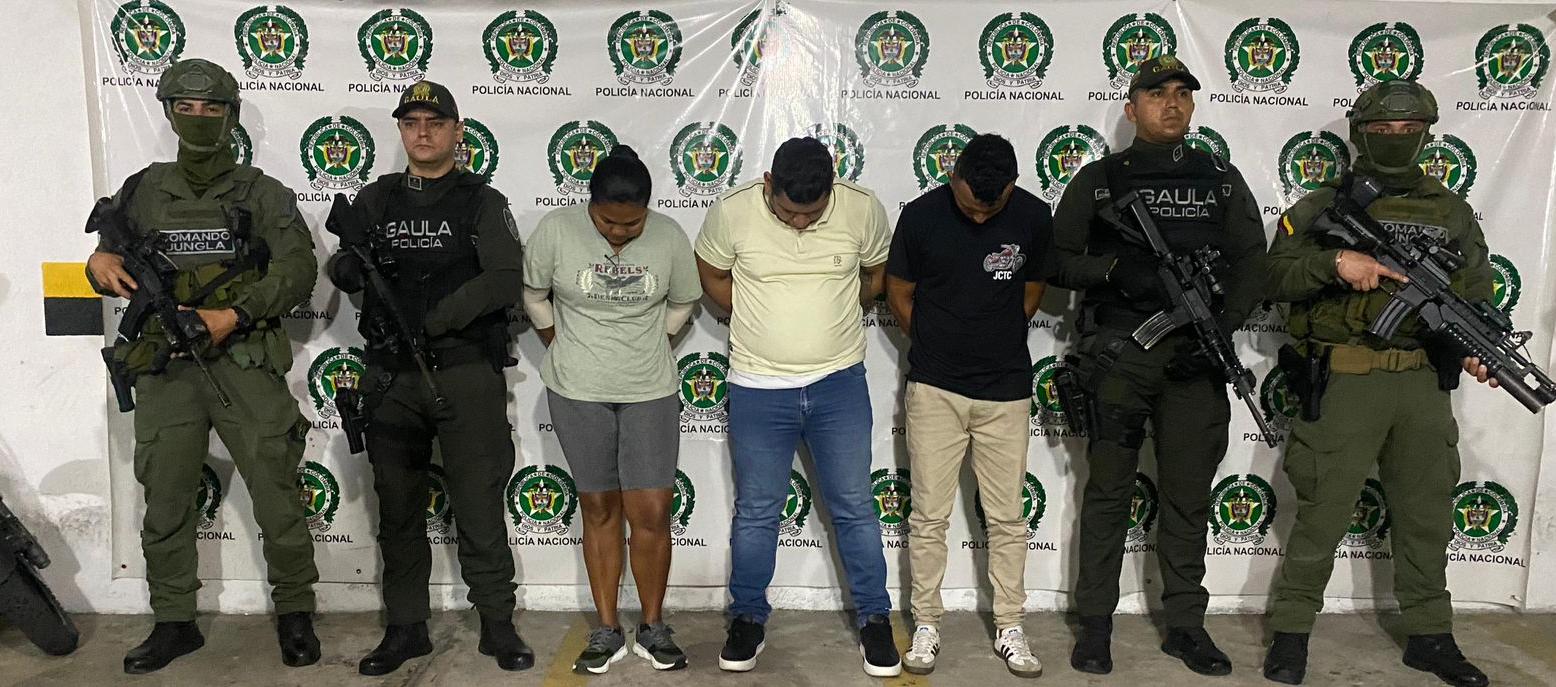 Señalados cabecillas del 'Clan del Golfo'. 