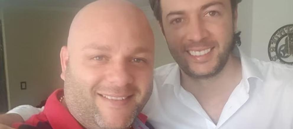 Daniel Quintero y su hermano Miguel.