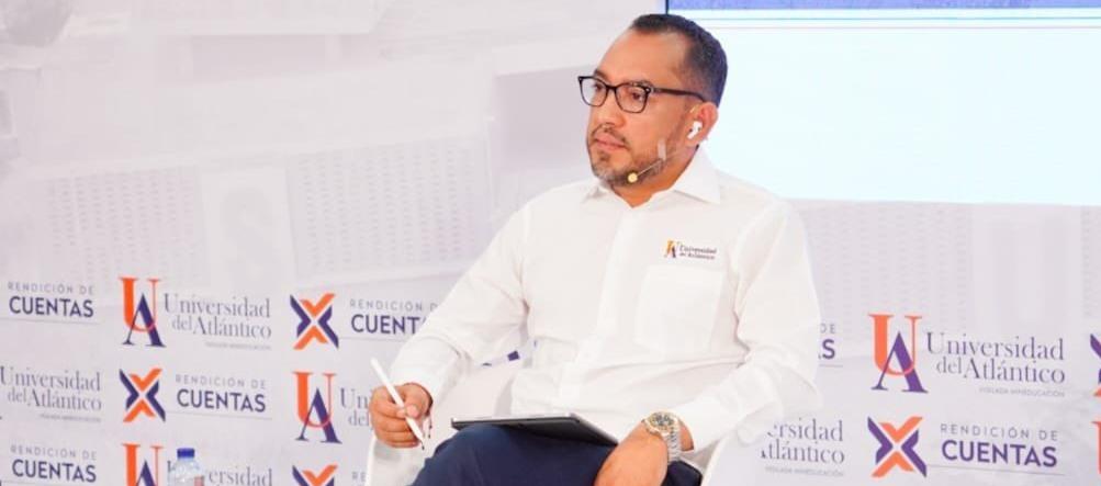 Danilo Hernández, rector de la Uniatlántico.