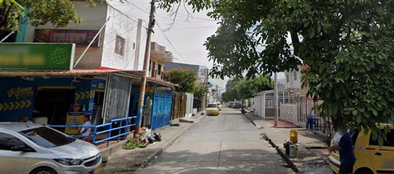 Calle 45A con carrera 4