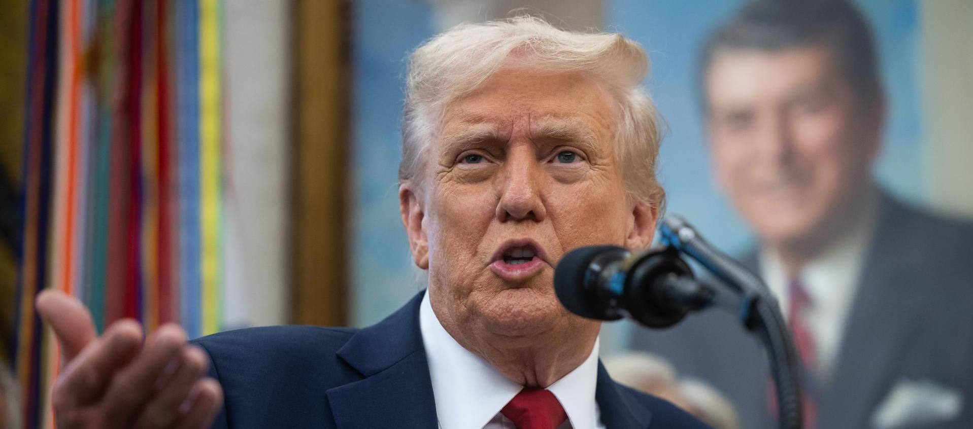 Donald Trump, presidente de Estados Unidos.