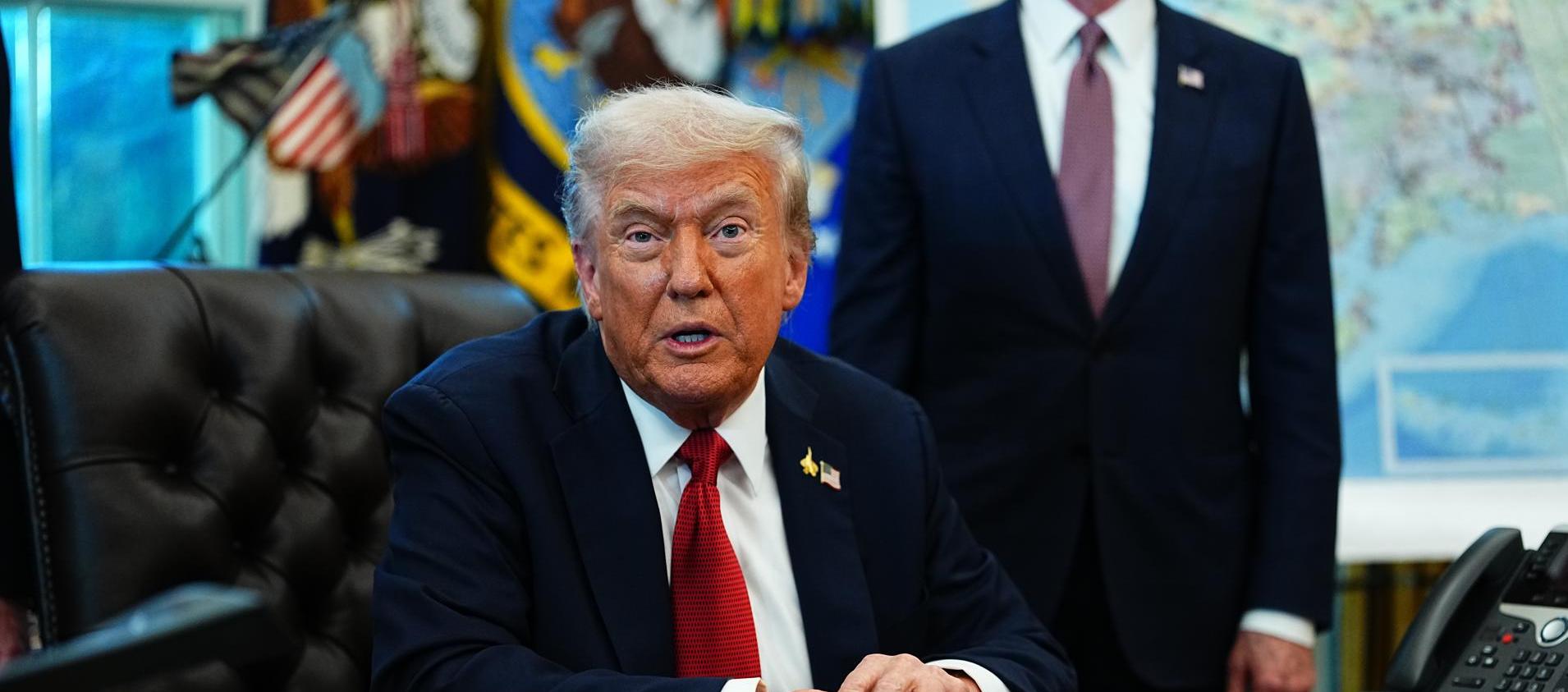 Donald Trump, presidente de Estados Unidos. 