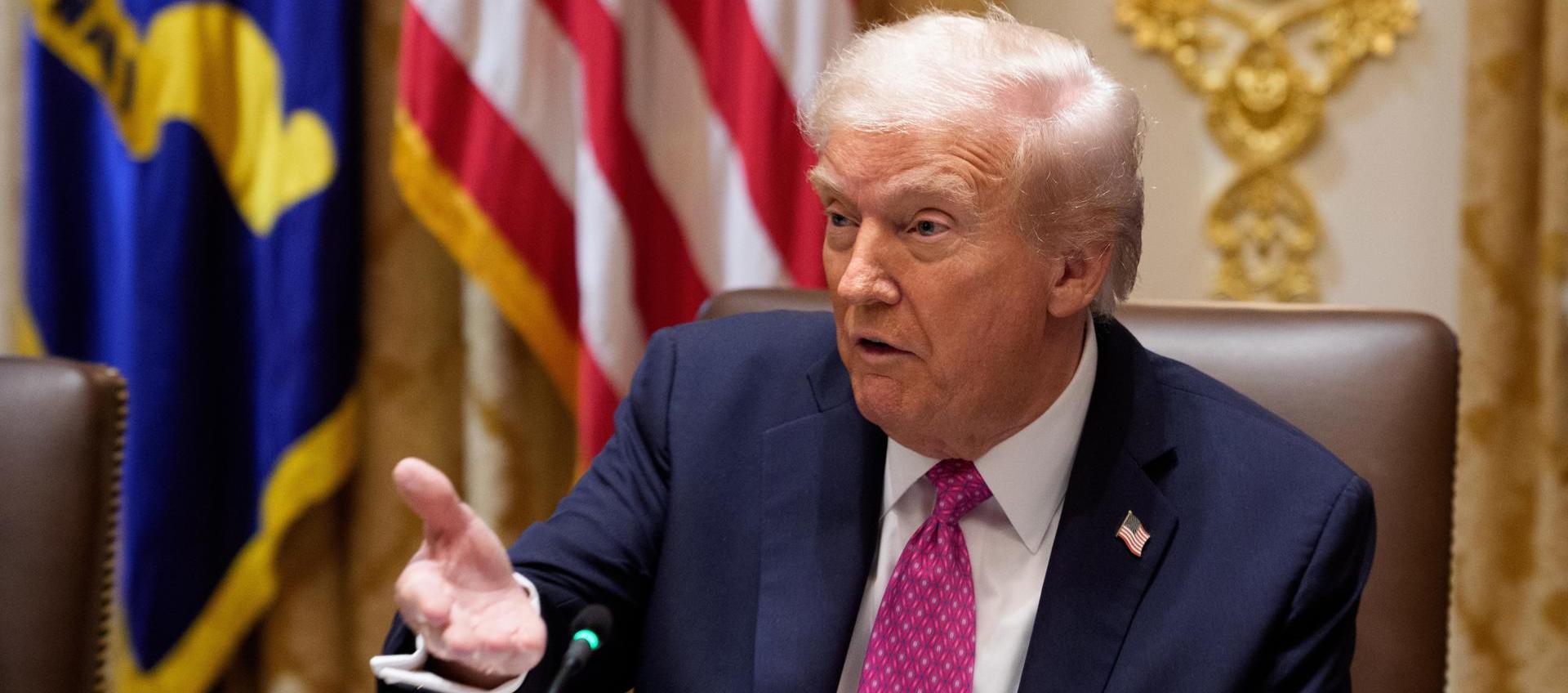 El Presidente de Estados Unidos, Donald Trump.