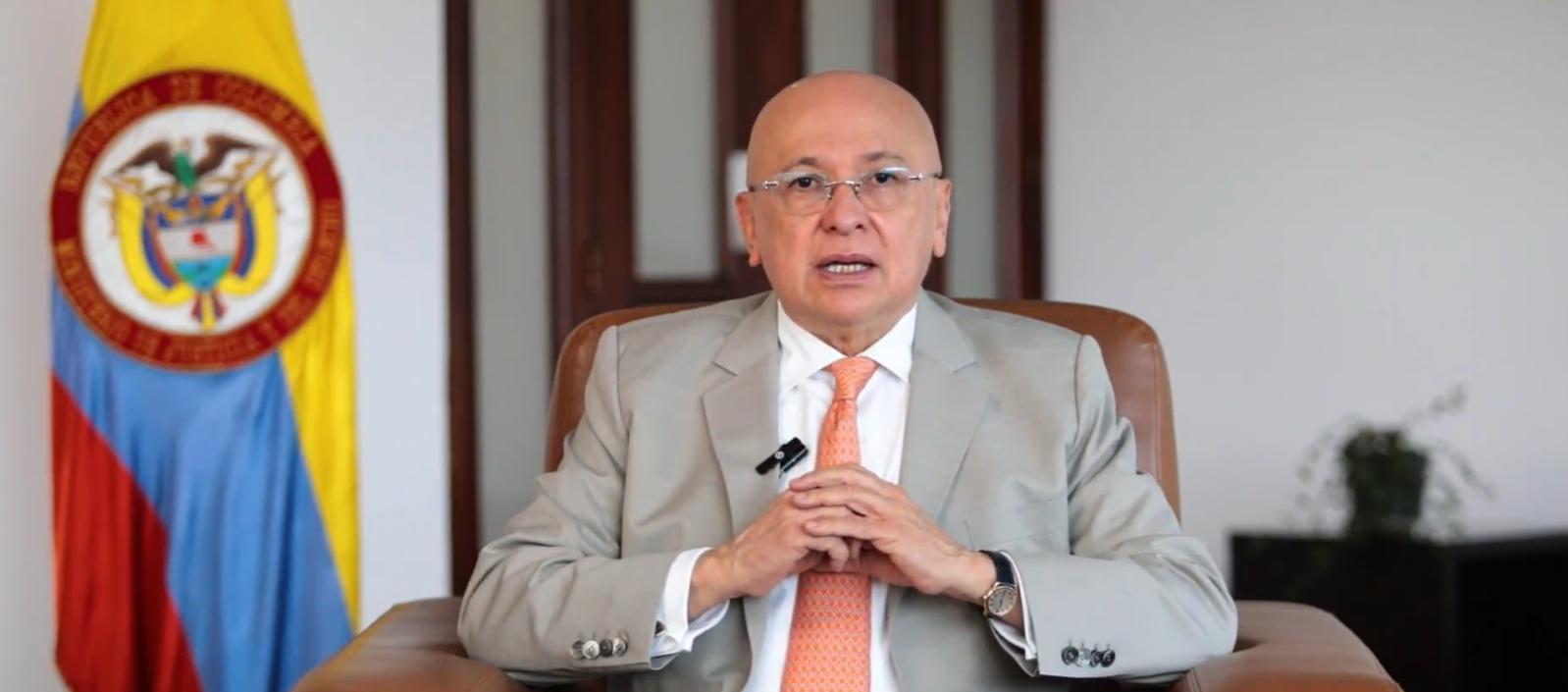 Eduardo Montealegre, ministro de Justicia.