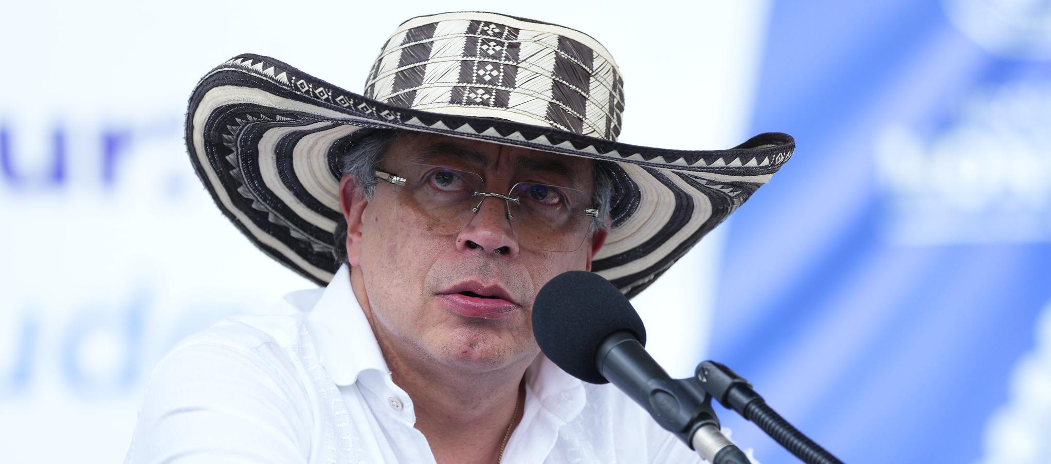 El Presidente Gustavo Petro.