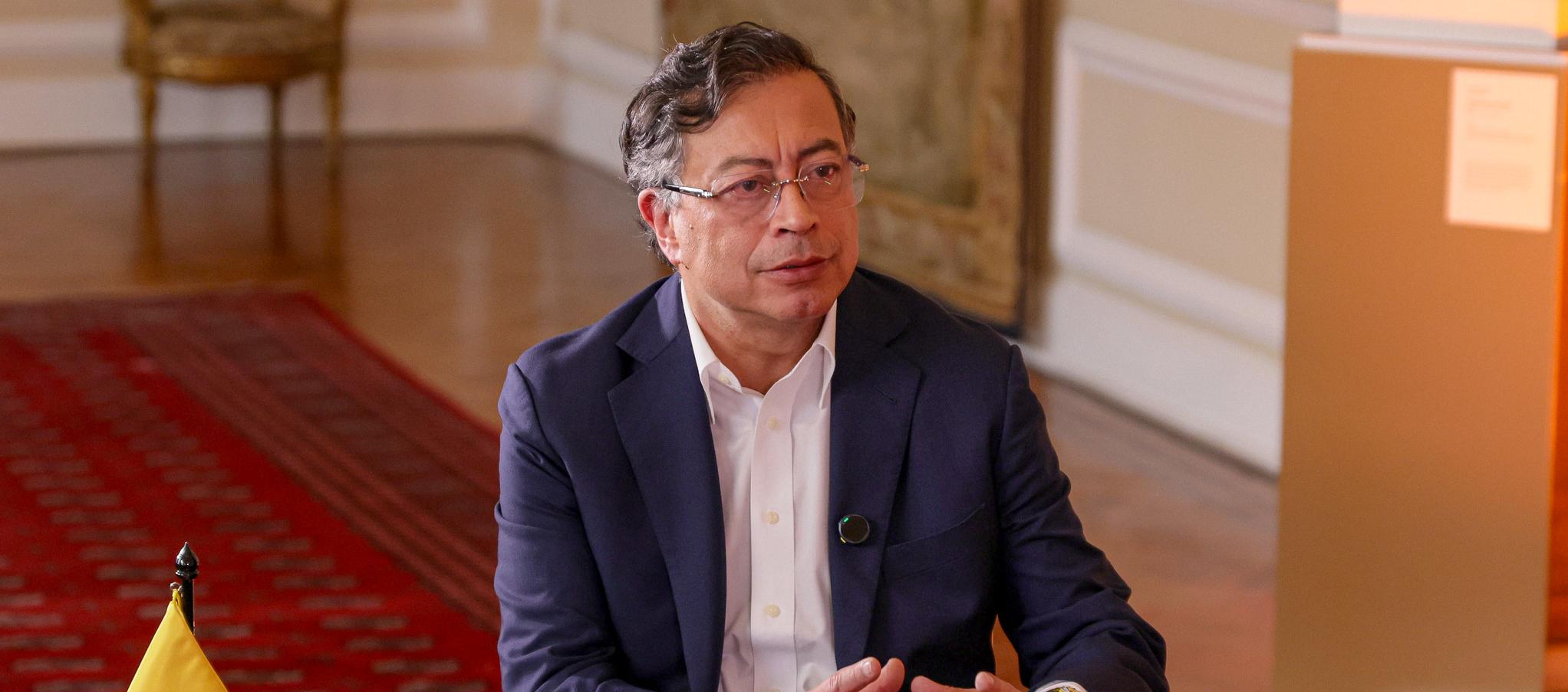El Presidente Gustavo Petro.