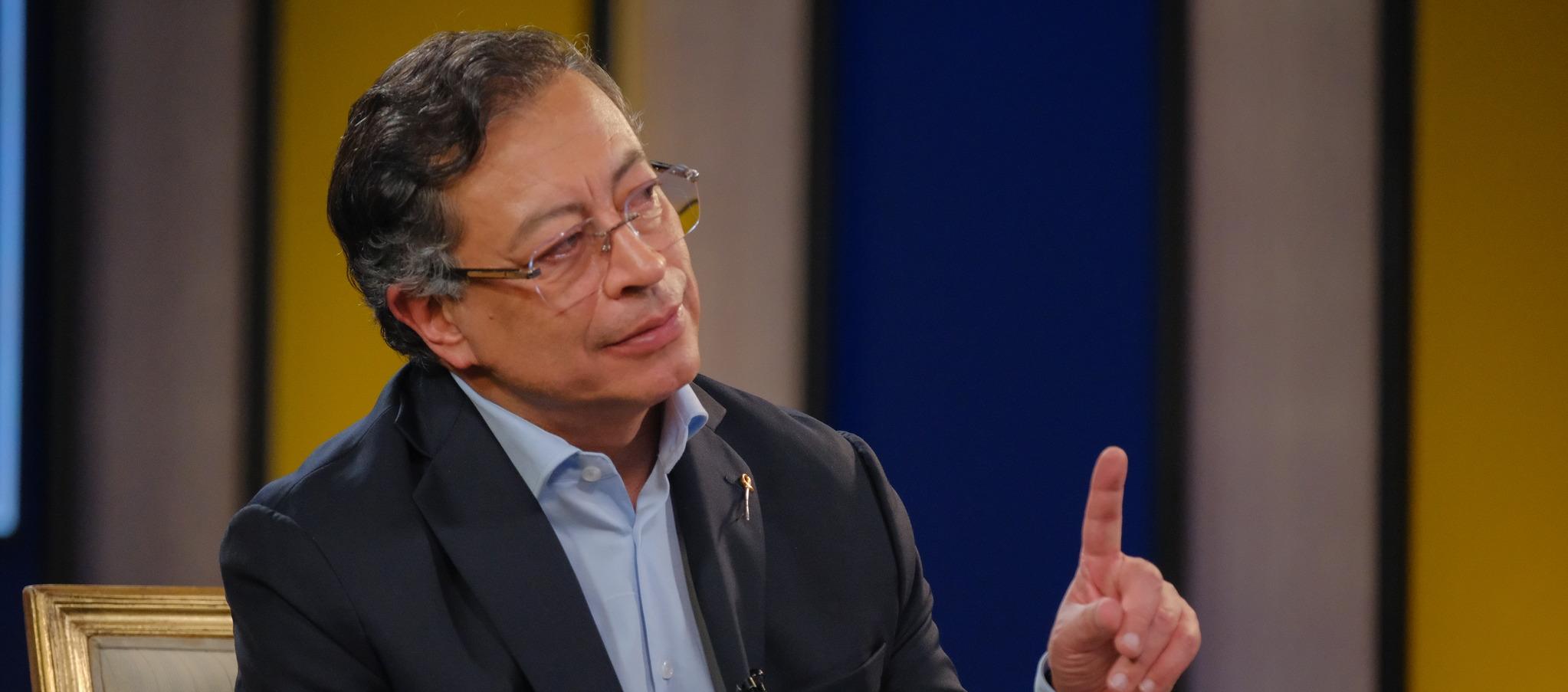 El Presidente Gustavo Petro.