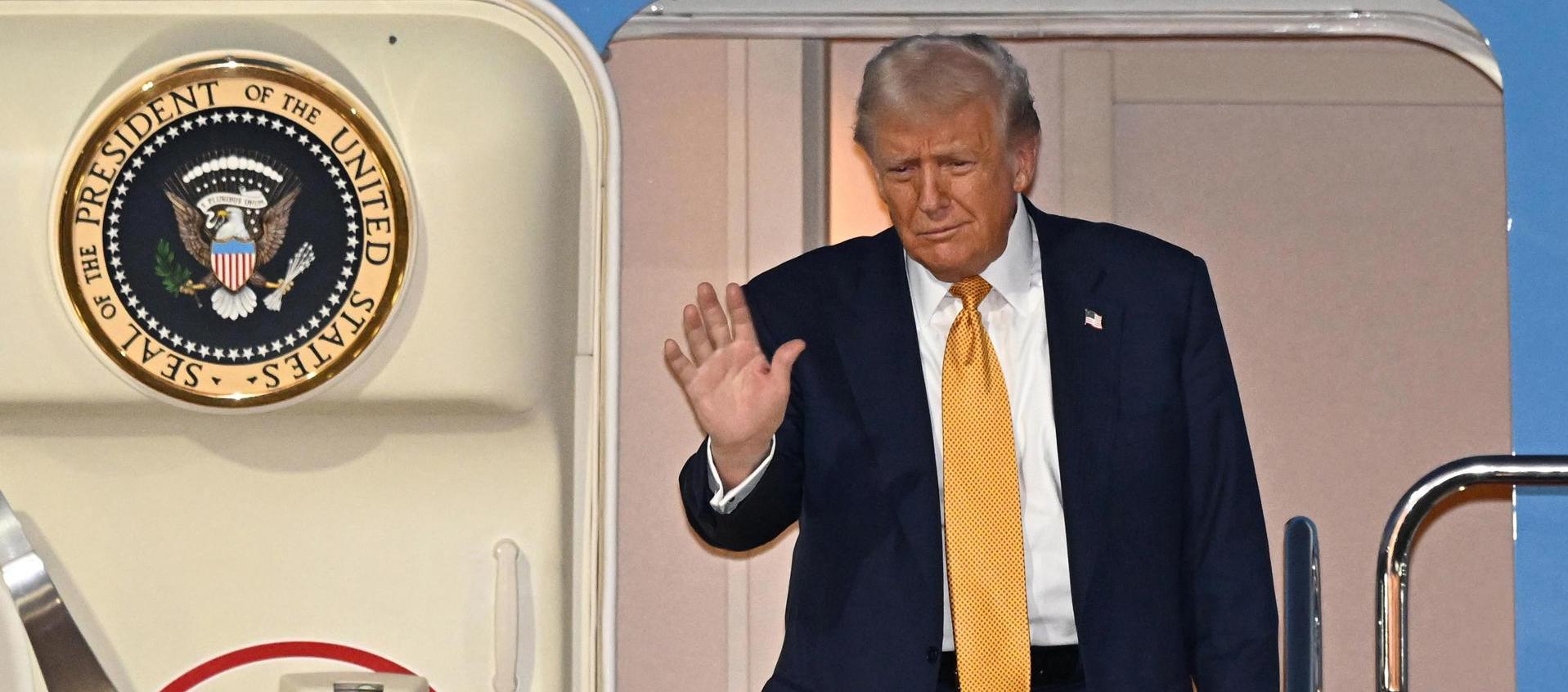 El Presidente de Estados Unidos, Donald Trump.