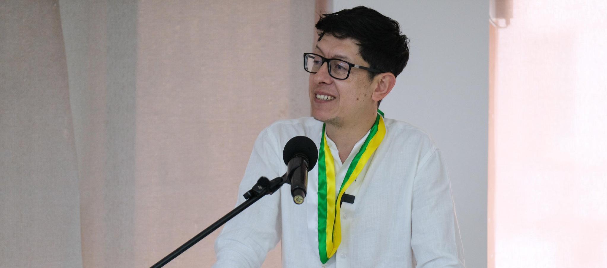 El ministro de Educación, Daniel Rojas