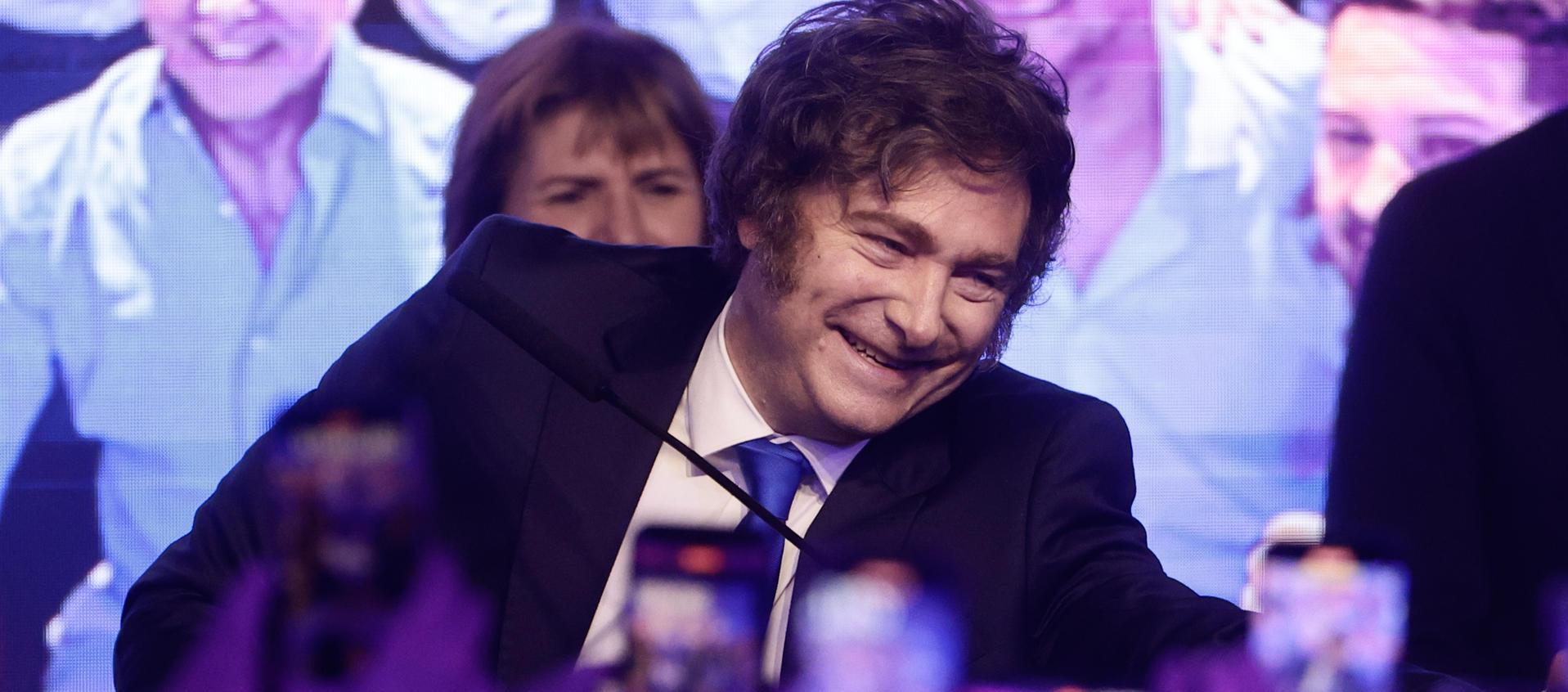 El presidente argentino, Javier Milei.