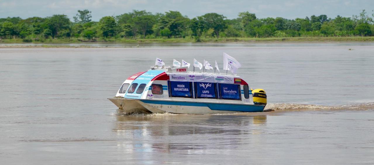 ‘La Ruta Buscadora, Unidad Fluvial‘.