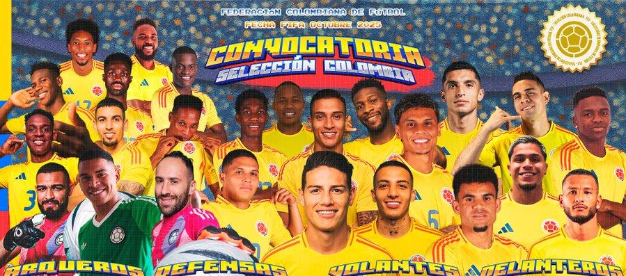 Convocatoria de la Selección Colombia.