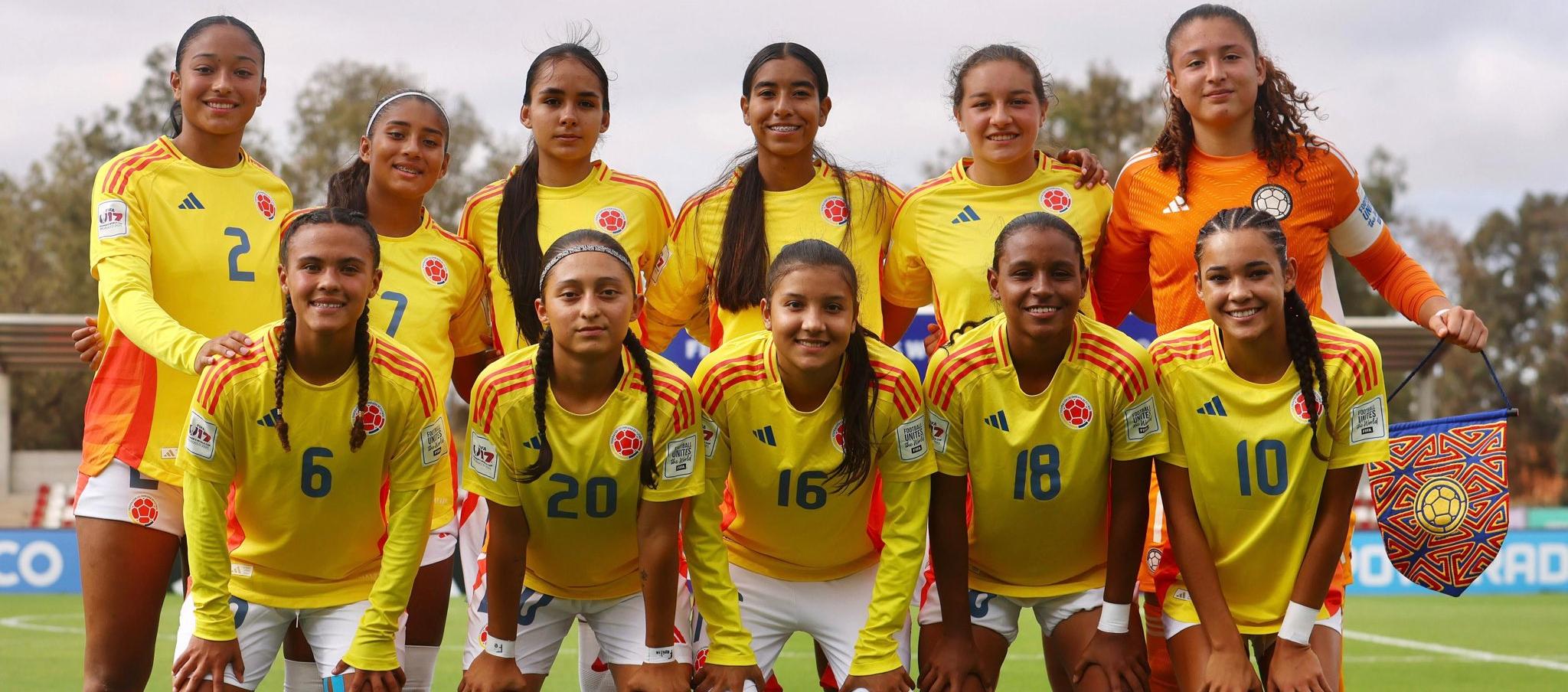 Selección Colombia Femenina Sub 17.