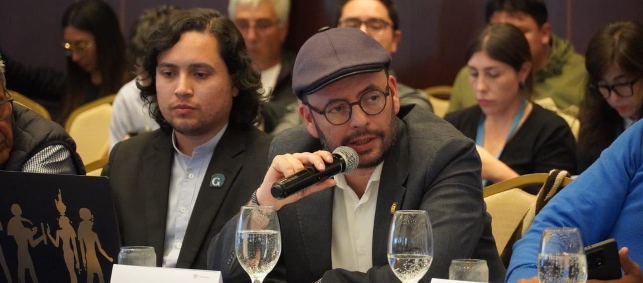 Gabriel Becerra, representante jurídico de la Unión Patriótica.