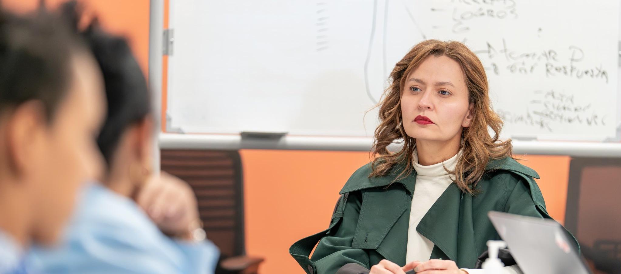 La gerente del Fondo Adaptación, Katherine Rojas Montenegro.