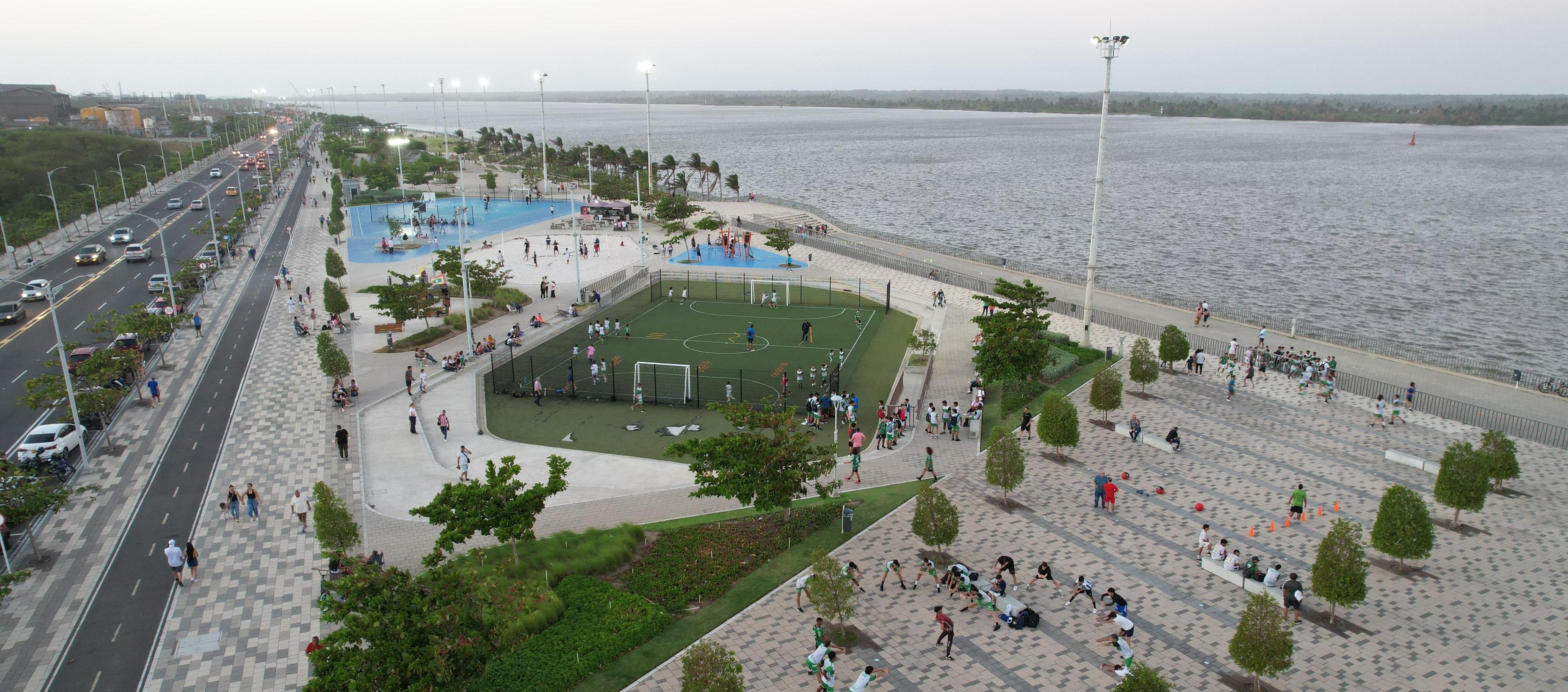 Gran Malecón de Barranquilla.