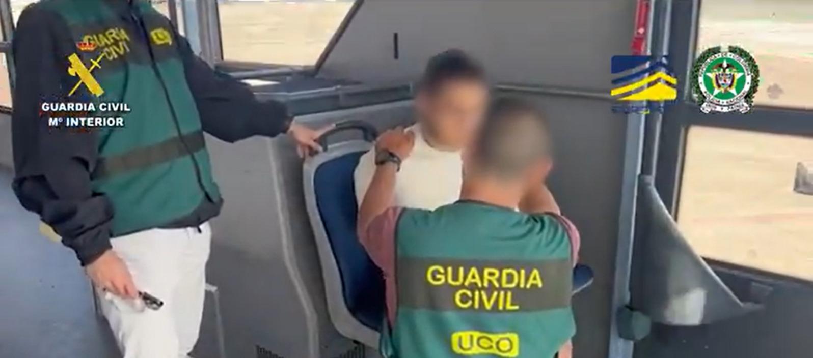 'Operación Galupa' coordinada por Colombia y España.