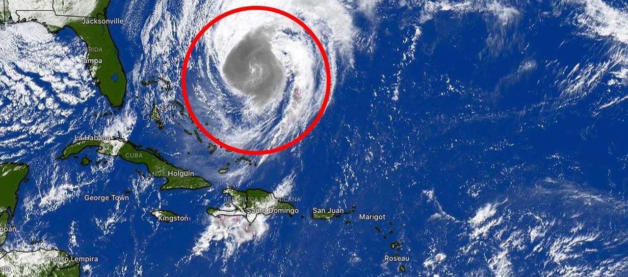 El huracán Melissa se encuentra en este momento al norte del Océano Atlántico.