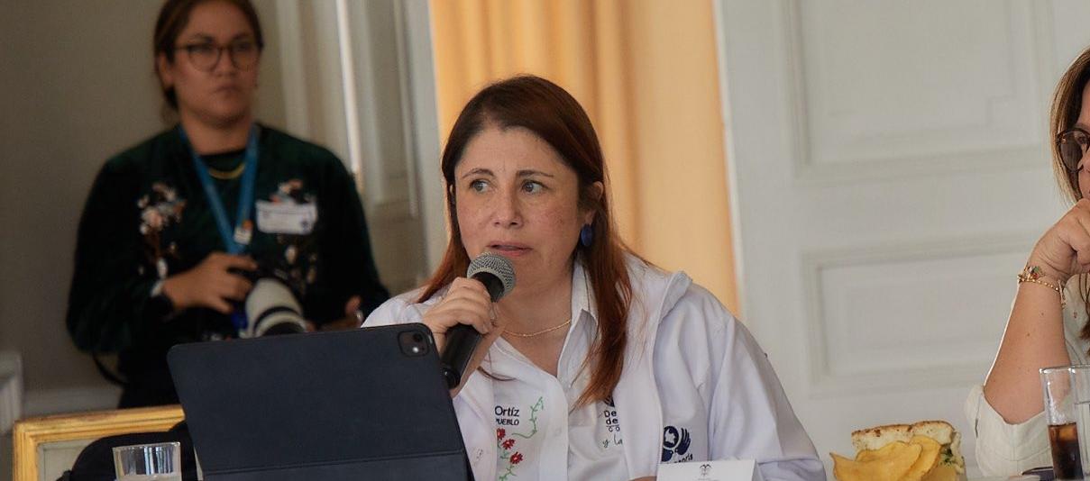 Iris Marín Ortiz, defensora del Pueblo.