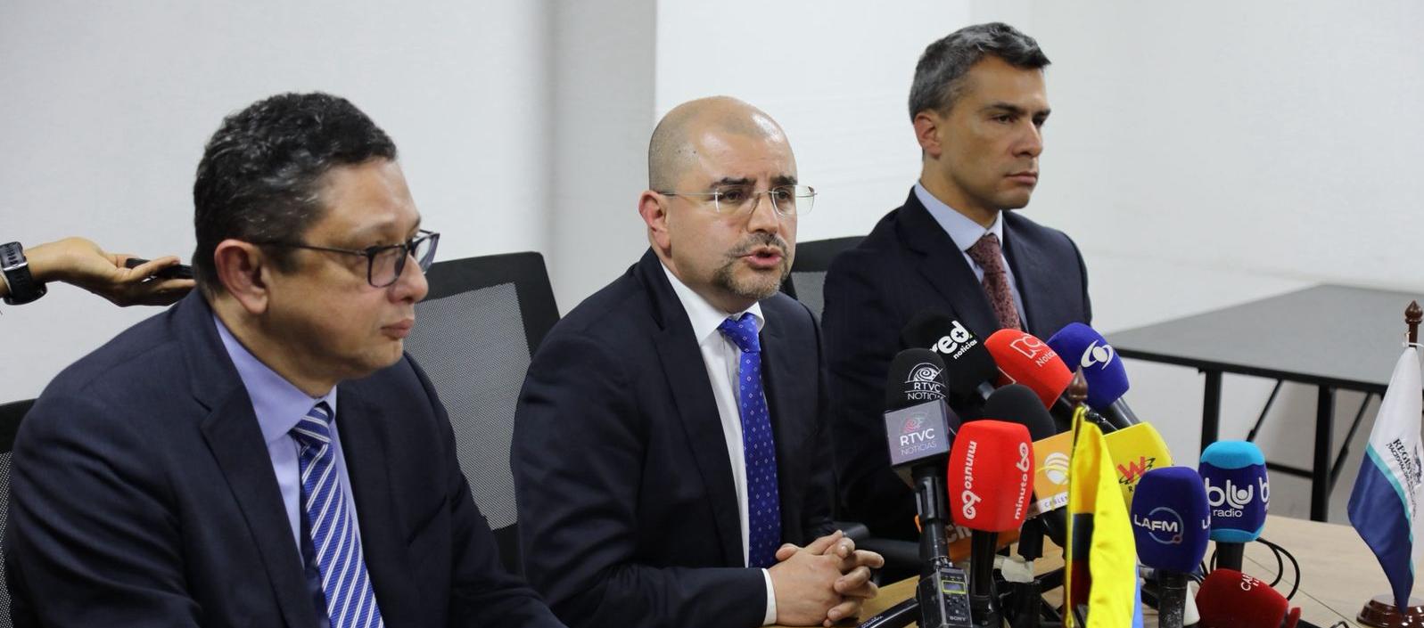 Jaime Hernando Suárez, registrador delegado en lo Electoral.