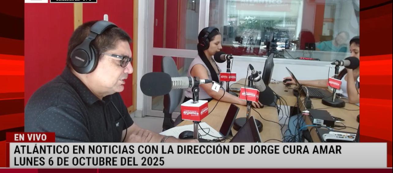 Transmisión de Atlántico en Noticias.