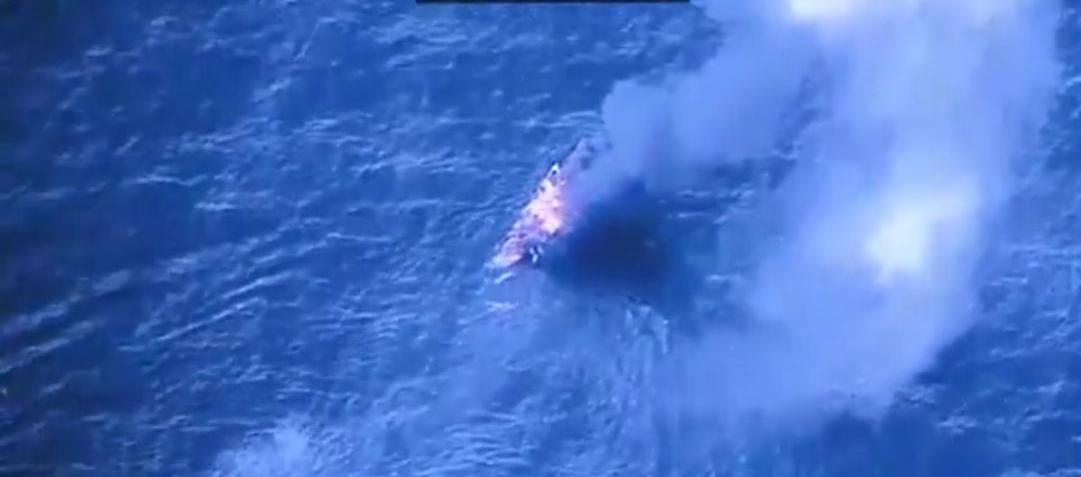 Lancha atacada en el Caribe por EE.UU.