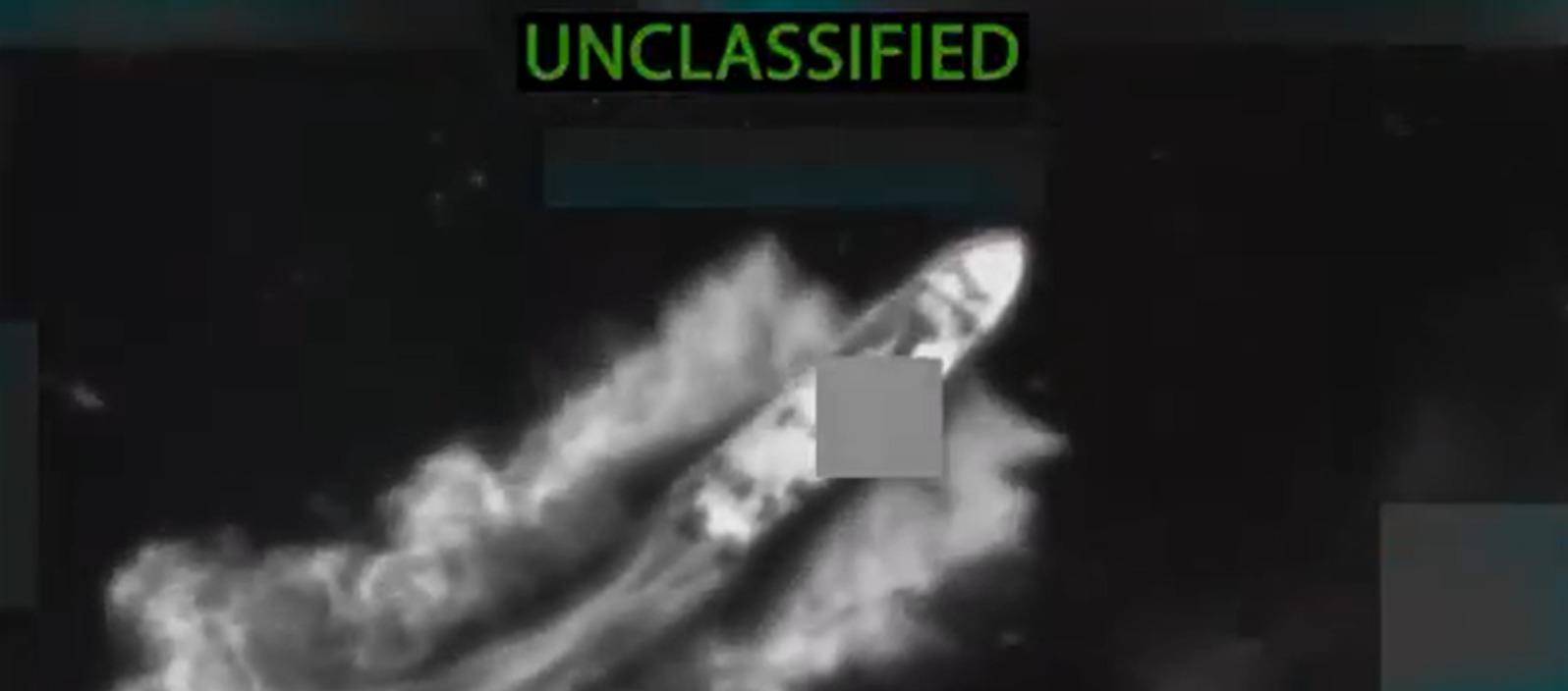 Una de las supuestas lanchas atacadas.