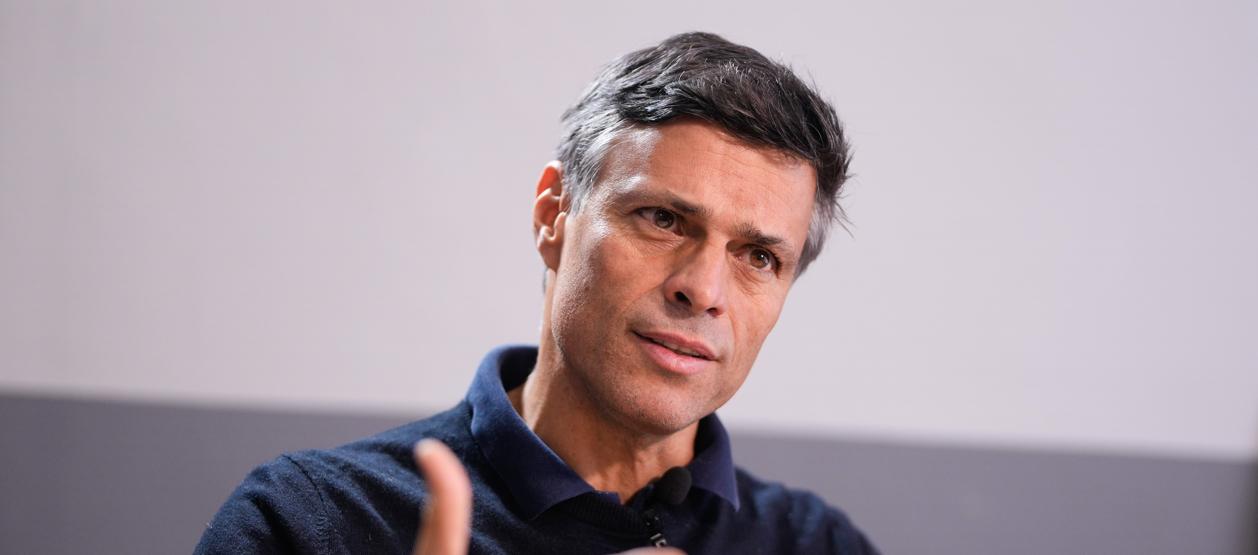 Leopoldo López, opositor venezolano exiliado en España.