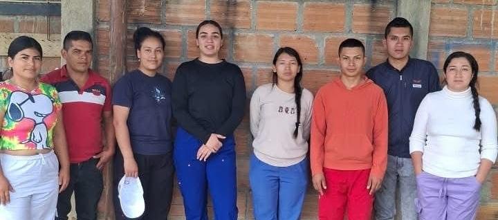 Integrantes de la misión médica.