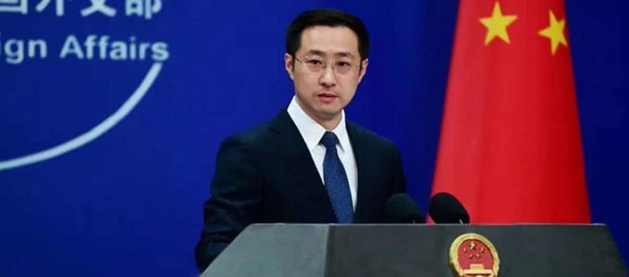 Lin Jian, portavoz de la cancillería china.