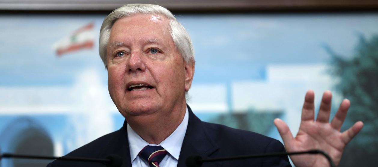 El senador estadounidense Lindsey Graham.