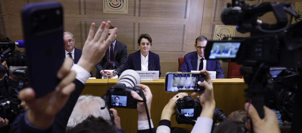 Rueda de prensa de la Fiscalía.