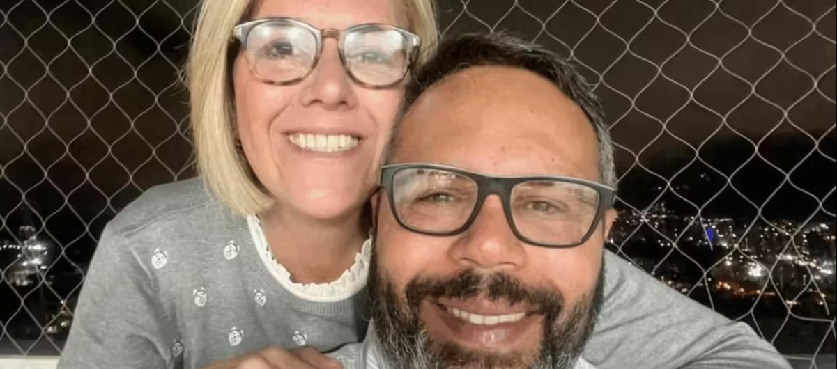 Marianela González y su esposo Rafael Tudares