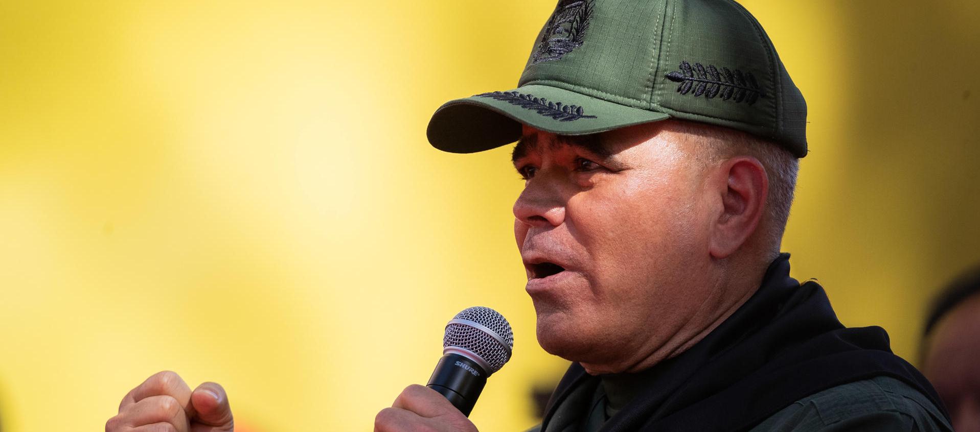 Ministro de defensa de Venezuela, Vladimir Padrino López.