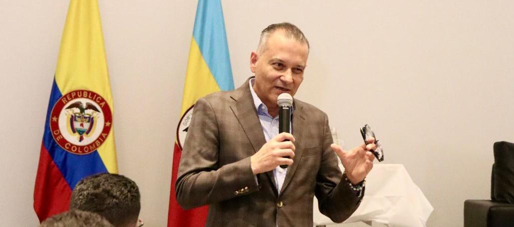 El magistrado Álvaro Restrepo Valencia.