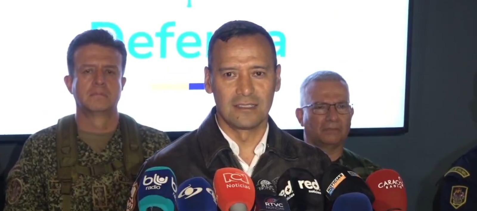 Ministro de Defensa, Pedro Arnulfo Sánchez.