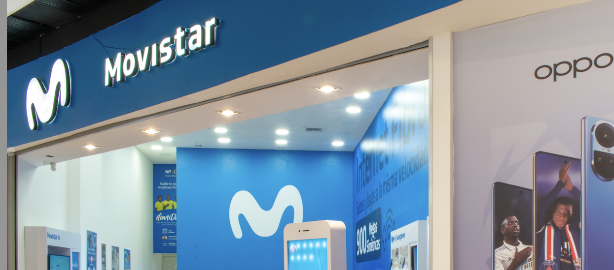 Oficina de Movistar.