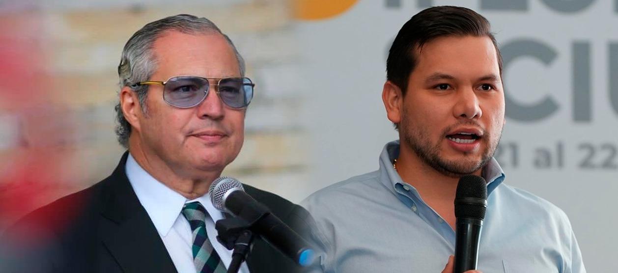 Excongresistas Iván Name y Andrés Calle. 