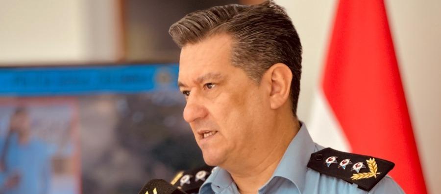 Comisario Nimio Cardozo, jefe del Departamento Antisecuestro de la Policía de Paraguay. 