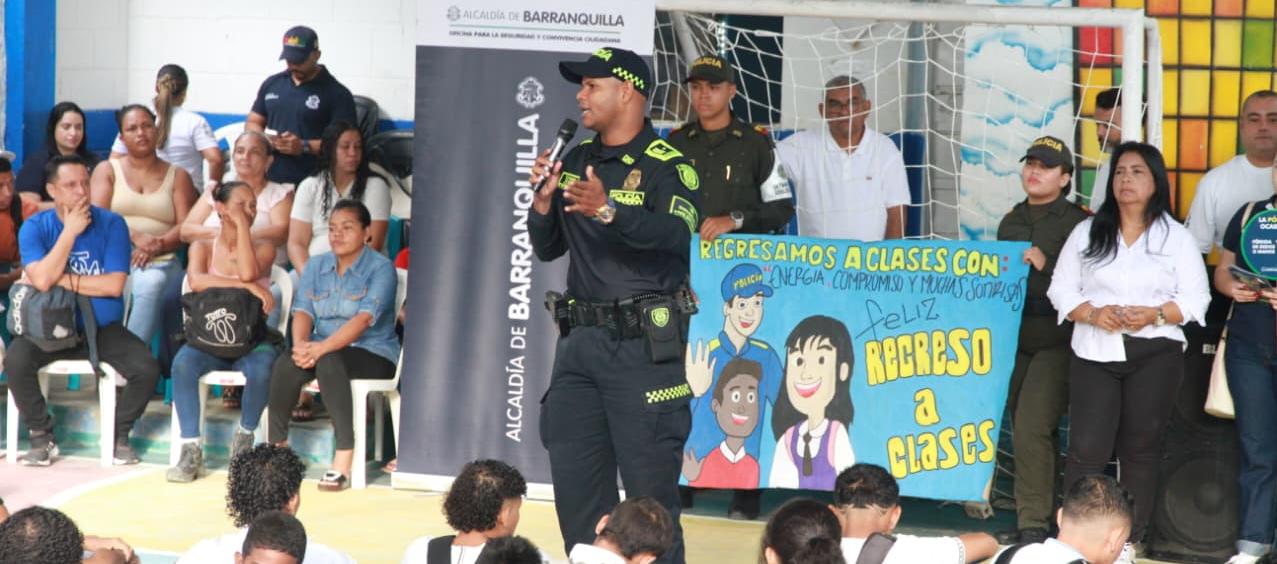 La campaña se realiza en los diferentes colegios de la ciudad. 