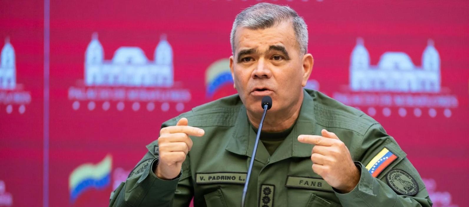 Ministro de Defensa de Venezuela, Vladimir Padrino López.