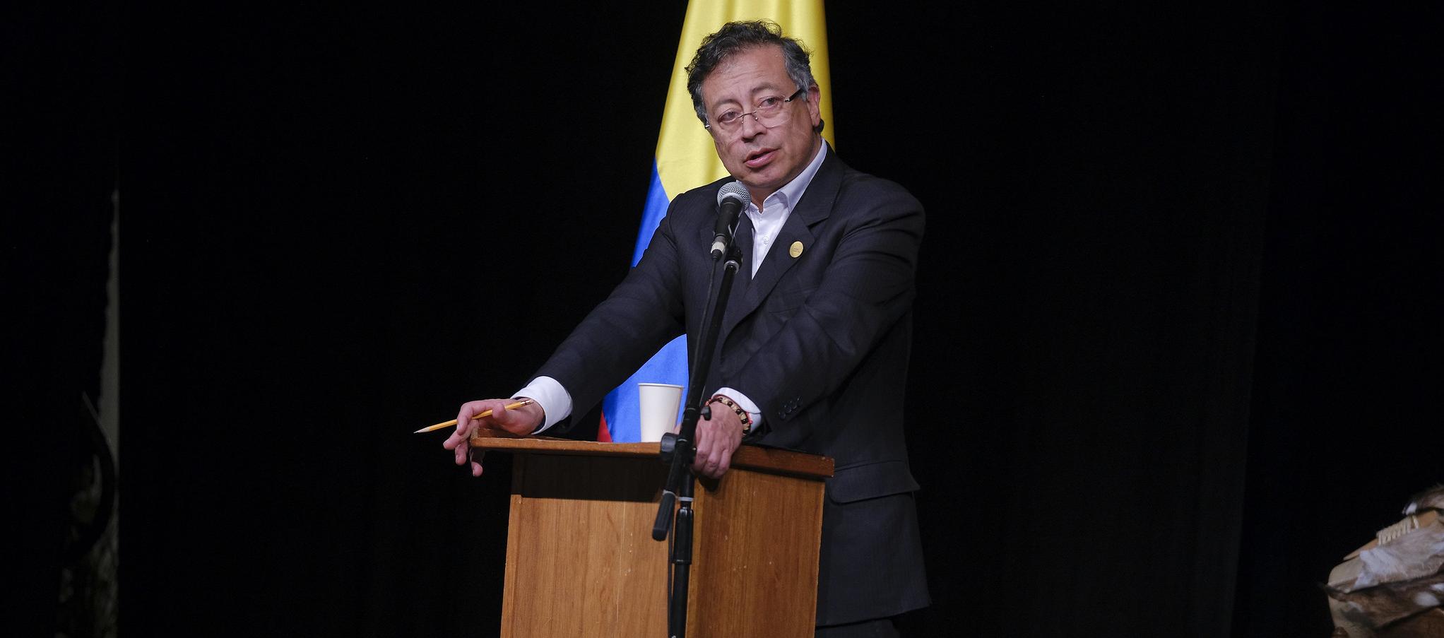El Presidente Gustavo Petro.