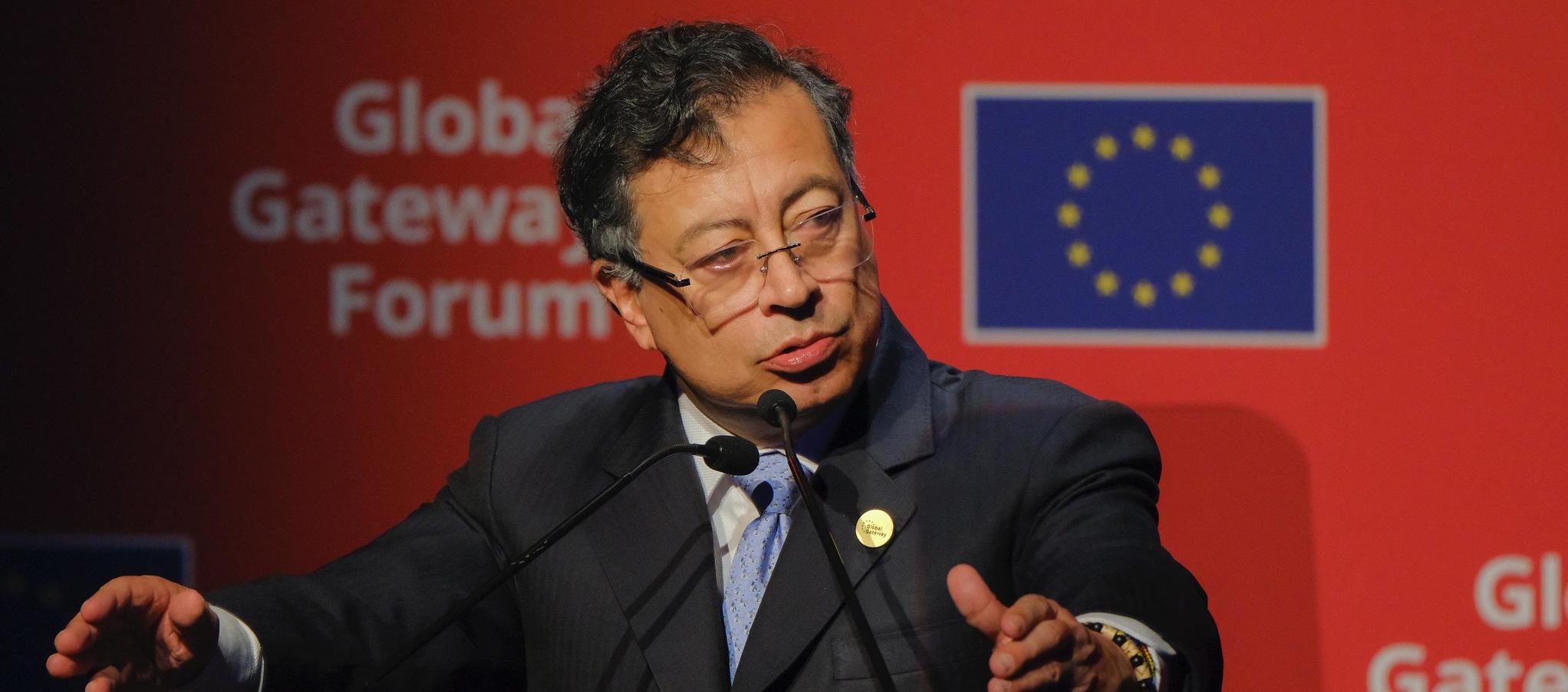 El Presidente de Colombia, Gustavo Petro.