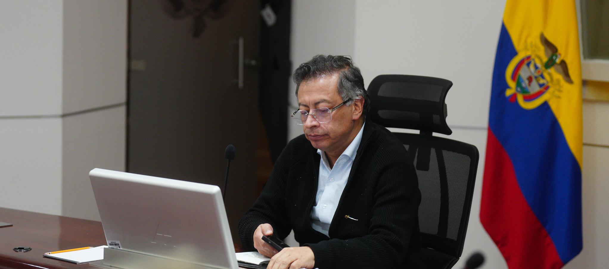 El Presidente de la República, Gustavo Petro.