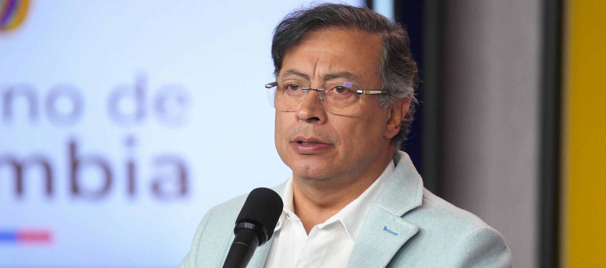 El Presidente Gustavo Petro.