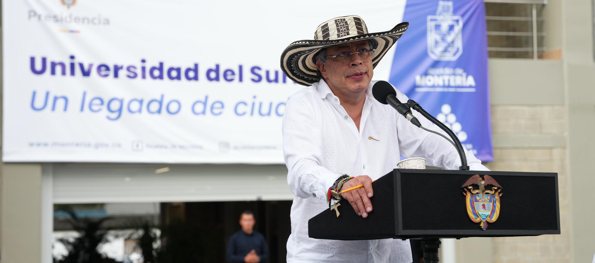 El Presidente Gustavo Petro.