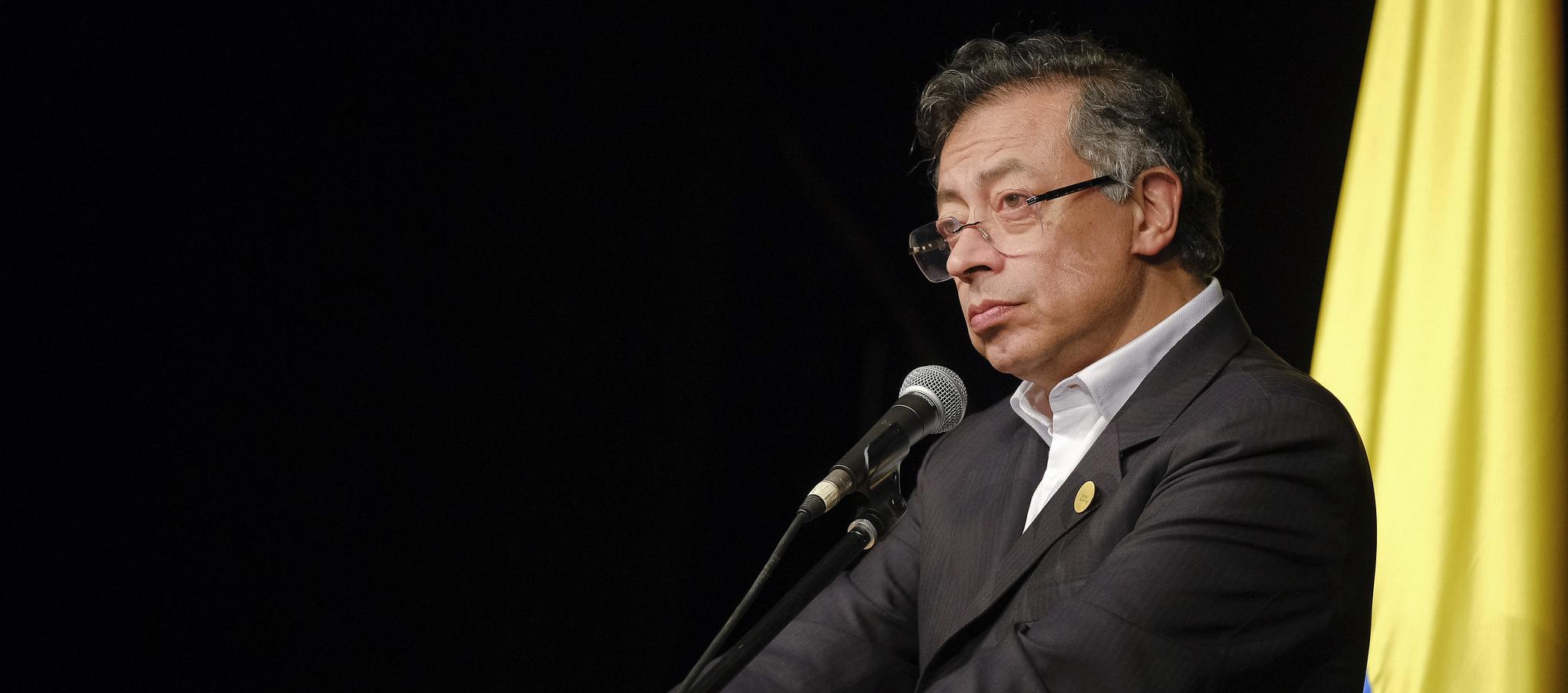 El Presidente Gustavo Petro.