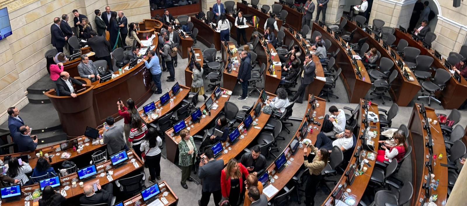 Plenaria del Senado.