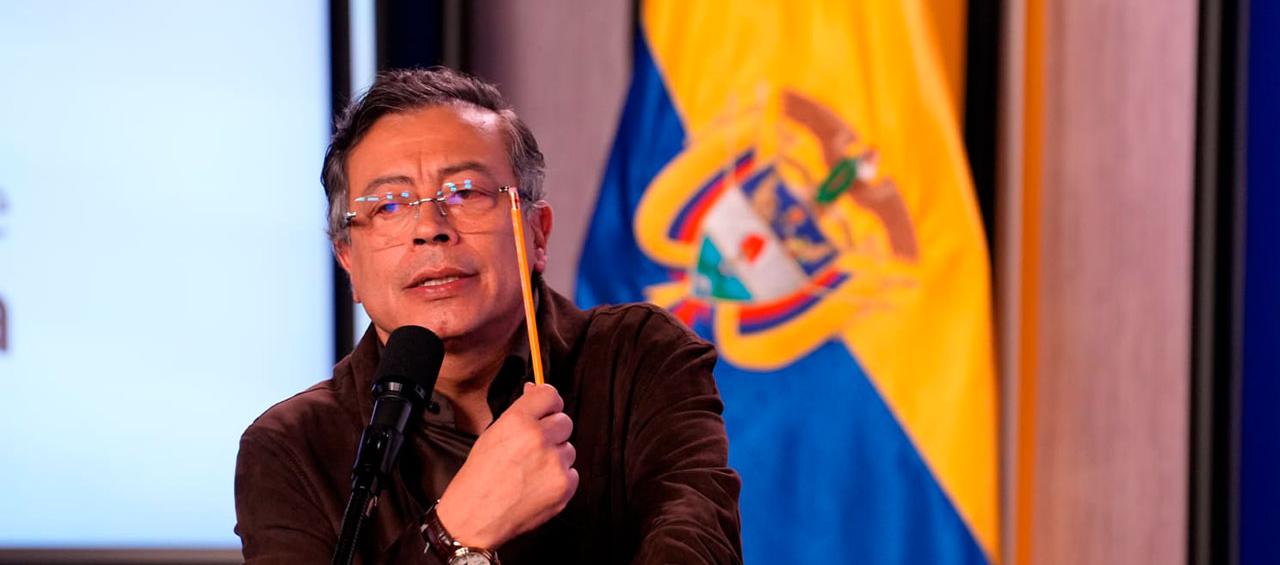 Gustavo Petro, Presidente de Colombia. 