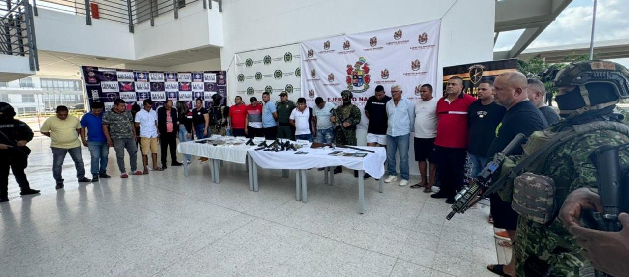 Presunta red logística de la ACSN.